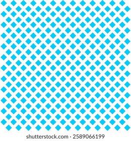Blue and white checkered pattern.