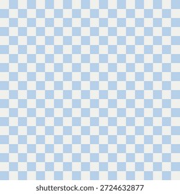 Patrón a cuadros azul y blanco. Colores pastel lindo fondo. Al estilo inglés. Antecedentes de Antiguas. Ilusión. Decoración, textil. Anuncio, folleto, póster, tarjeta. Ilustración vectorial.