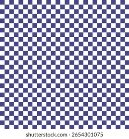 Azul branco quadriculado fundo sem costura. Padrão quadriculado azul branco do recurso gráfico.