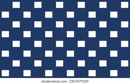 blue and white checkered tablecloth,  blue square block pattern checkerboard style, replete image design for fabric printing or wallpaper or paper print