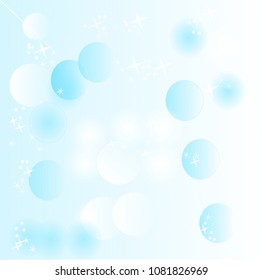 Blue and white circle geometric on blue background .Illustration vector