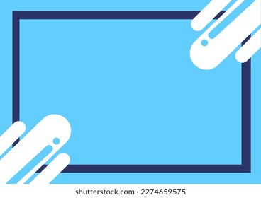blue and white color background template
