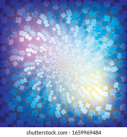 
blue and white color pixel background