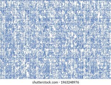 Blue with white colored modern retro plain on natural linen textures background with vintage effect . Lines Grunge Pattern for Linen, Fabric, Wallpaper. Trendy illustration background