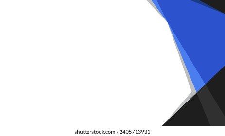 blue and white corporate vector template background with copy space for text suitable for presentation, greeting card, invitation card, and many more.