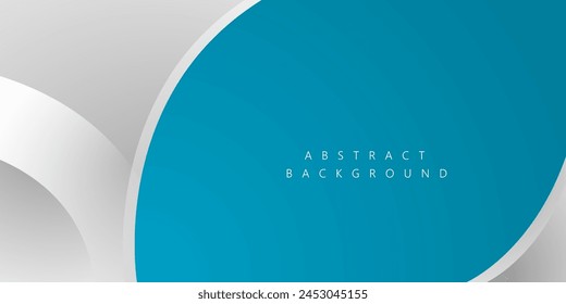 Fondo moderno de la capa de la curva azul y blanca para el concepto corporativo, Plantilla, póster, folleto, Sitio web, diseño del volante. Ilustración vectorial