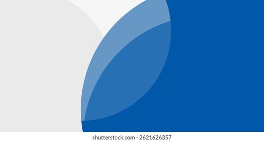 Blue and white curve vector background for corporate concept, template, poster, brochure, website, flyer design. Vector illustration	