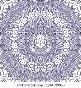 Blauer weißer, zarter, geometrischer Blumenmuster nahtloser Muster, Vektorgrafik-Design für Stoffdruck, ethnische Batik, Stoffgewebe.