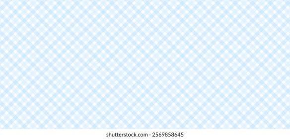 Blue and white diagonal fabric texture background