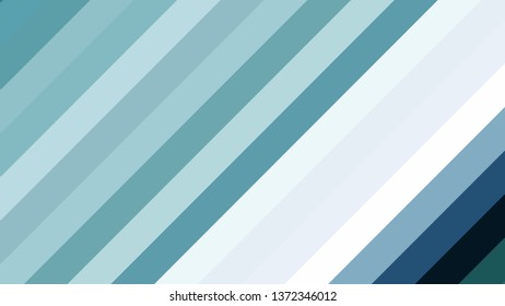 Blue and White Diagonal Stripes Background Vector Image