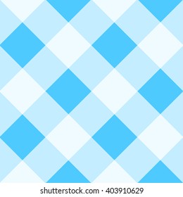 Blue White Diamond Chessboard Background Vector Illustration