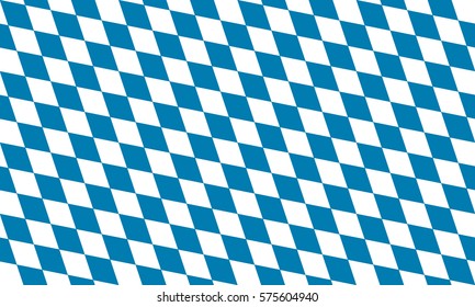 Blue and White diamonds, Bavarian flag square full repeatable seamless