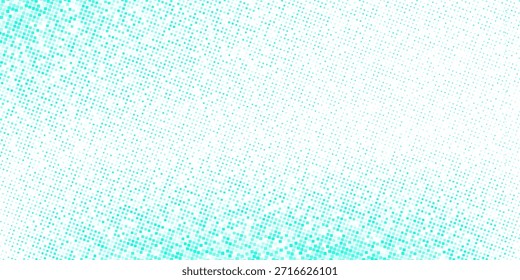 Blue white dotted halftone. Half tone vector background. 