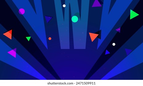 Fondo de movimiento dinámico blanco azul