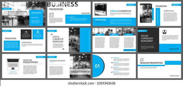 Blue and white element for slide infographic on background. Presentation template. Use for business annual report, flyer, corporate marketing, leaflet, advertising, brochure, modern style.