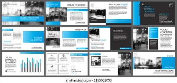 Blue and white element for slide infographic on background. Presentation template. Use for business annual report, flyer, corporate marketing, leaflet, advertising, brochure, modern style.