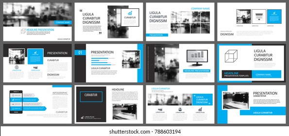 Blue and white element for slide infographic on background. Presentation template. Use for business annual report, flyer, corporate marketing, leaflet, advertising, brochure, modern style.