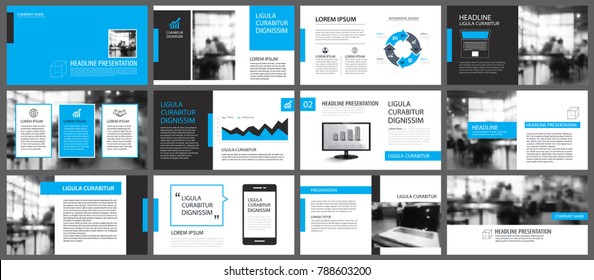 Blue and white element for slide infographic on background. Presentation template. Use for business annual report, flyer, corporate marketing, leaflet, advertising, brochure, modern style.