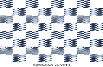 blue and white fabric pattern, Dark Blue Checkerboard Checkered Repeat pattern, replete image, design for fabric printing