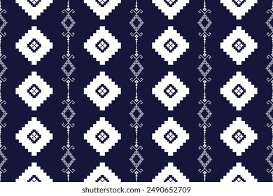 Blue and white fabric patterns ethnic 