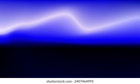 Blue and white flash of light and lightning double partition abstract presentation background
