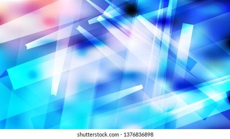 Blue and White Geometric Background Graphic