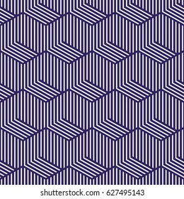 blue and white geometric pattern abstract vector background. Modern stylish texture.