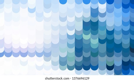 Blue and White Geometric Shapes Background Design