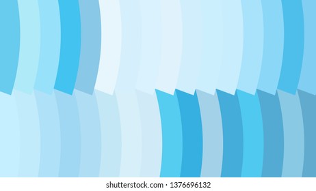 Blue and White Geometric Shapes Background Illustrator