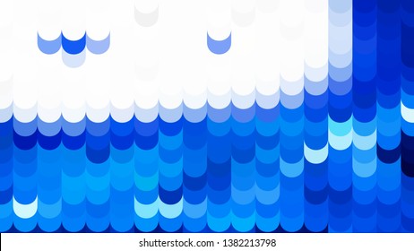 Blue and White Geometric Shapes Background