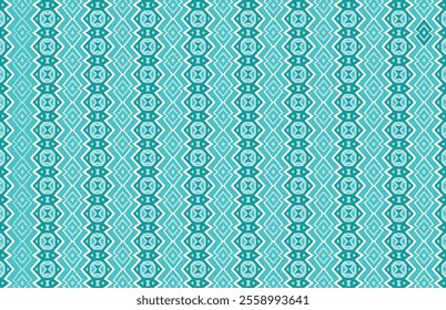 Blue and white geometric stripes pattern design