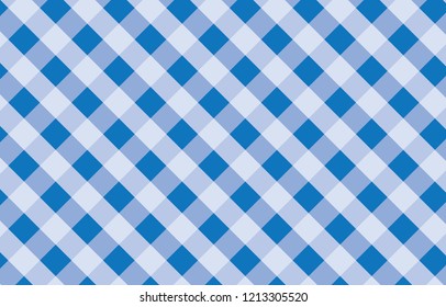 Blue White Gingham Pattern Backgroundvector Illustration Stock Vector ...