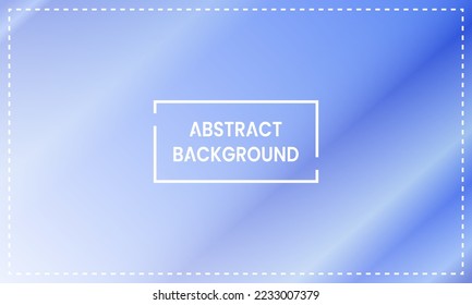 blue and white gradient abstract background with frame and diagonal shining. suitable for homepage, wallpaper, banner, copy space and backdrop
