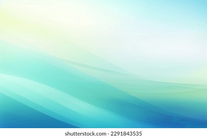 Fondo abstracto de gradiente azul y blanco, diseño pastel colorido