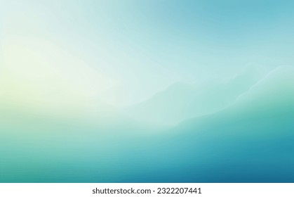 Blue and white gradient abstract background, Colorful pastel design, green gradation backdrop