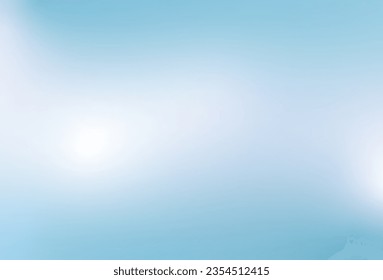 Blue and white gradient abstract background, Colorful pastel design