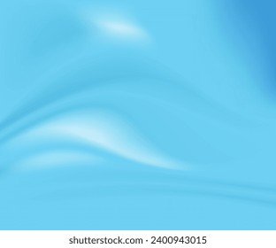 Blue white blue gradient abstract background, vector illustration.