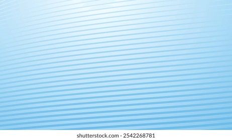 Blue white gradient abstract background with curve stripes line for backdrop