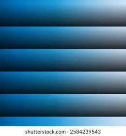 Blue and white gradient abstract background and texture, pattern, blinds, window, metal, light, horizontal, design, wall,