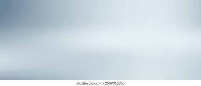 Fondo de estudio de patrón abstracto degradado blanco azul La luz da brillo lujoso.