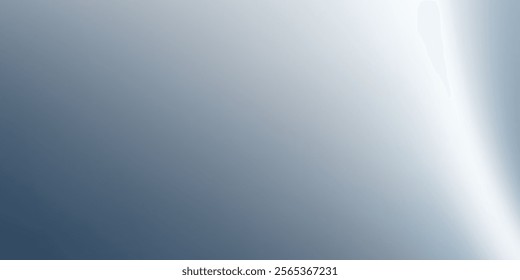 Blue white gradient abstract pattern studio background Light gives luxurious shine art simple modern design