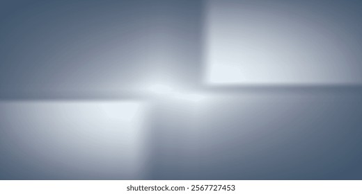 Blue white gradient abstract pattern studio background Light gives luxurious shine.
