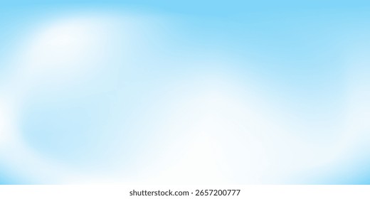Azul branco gradiente abstrato padrão estúdio fundo luz dá brilho luxuoso.  Ilustração vetorial