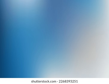 Resumen del fondo del degradado azul blanco