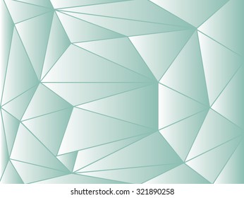 Blue and white gradient geometric pattern vector