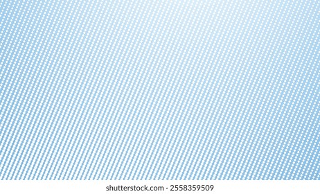 Blue and white gradient with halftone seamless pattern abstract background for backdrop or presentation