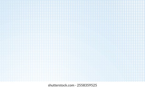 Blue and white gradient with halftone seamless pattern abstract background for backdrop or presentation