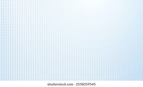 Blue and white gradient with halftone seamless pattern abstract background for backdrop or presentation