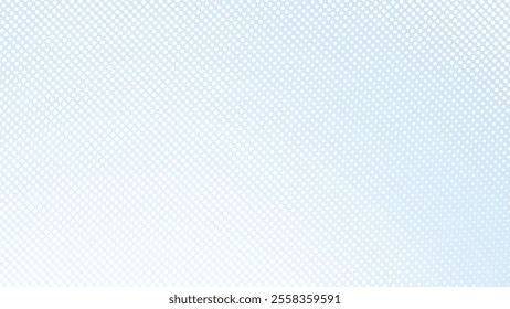Blue and white gradient with halftone seamless pattern abstract background for backdrop or presentation