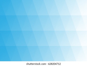 blue and white gradient Square format pattern background in vector.